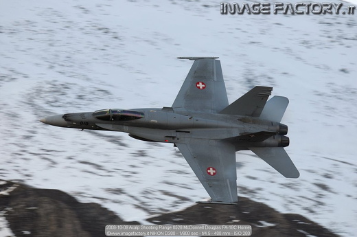 2008-10-09 Axalp Shooting Range 0528 McDonnell Douglas FA-18C Hornet